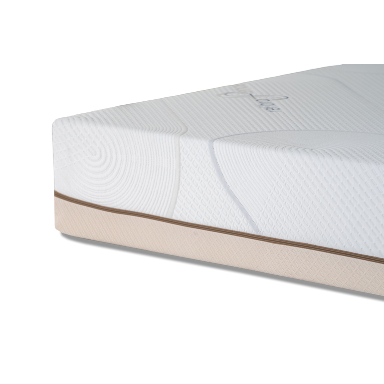 materasso piazza e mezza a molle insacchettate e 5cm memory foam athos | refibra - tencel™ 