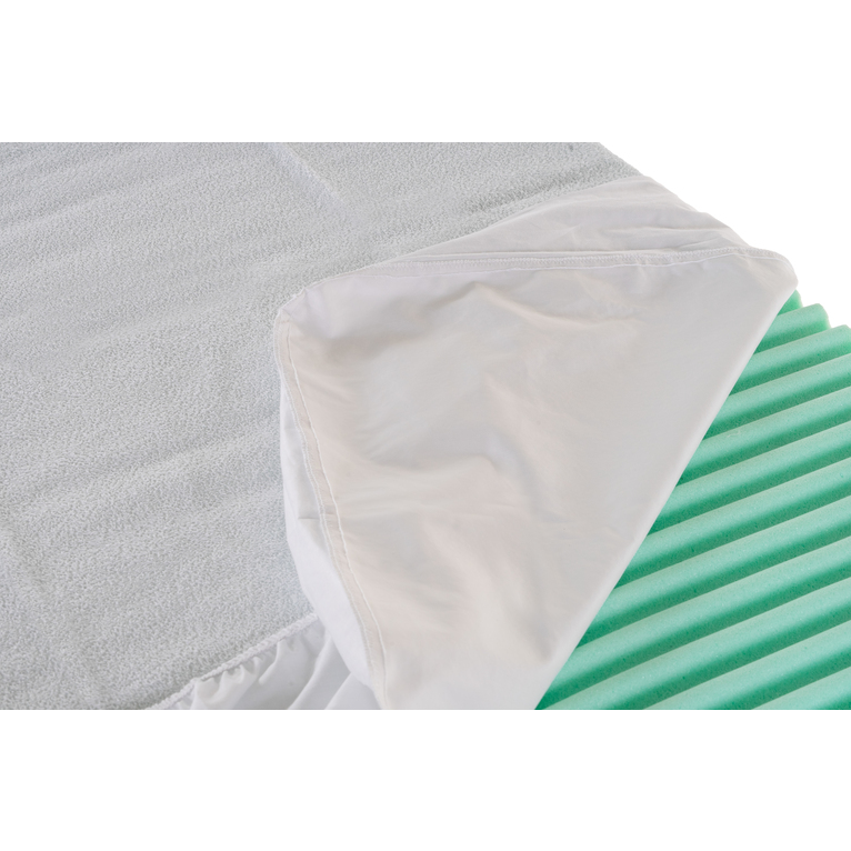 coprimaterasso impermeabile sanitario | lavabile 90°c, per alta igiene