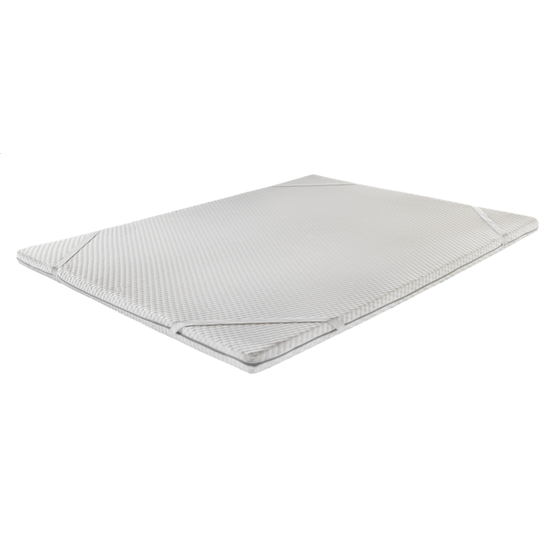 topper matrimoniale in memory foam 5 cm | sfoderabile