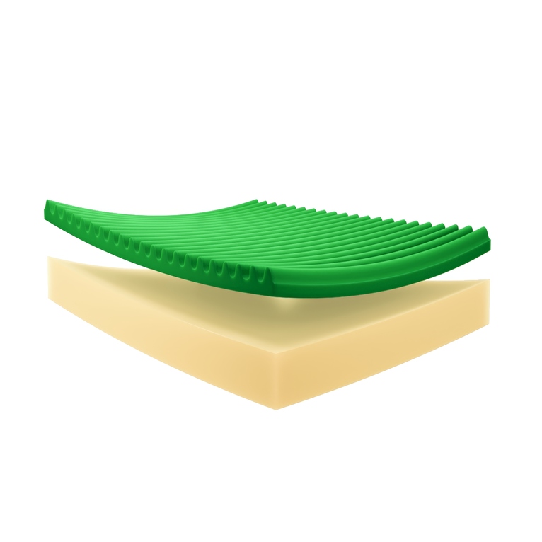 materasso matrimoniale in memory foam dormolito | 21 cm, medio rigido, garanzia 10 anni