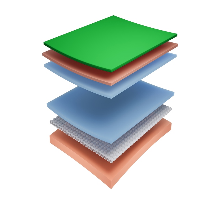 materasso piazza e mezza 2000 micromolle mythos | topper estraibile con tessuto cooler