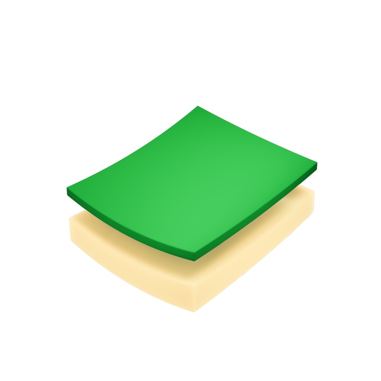 materasso matrimoniale in memory foam olimpo 