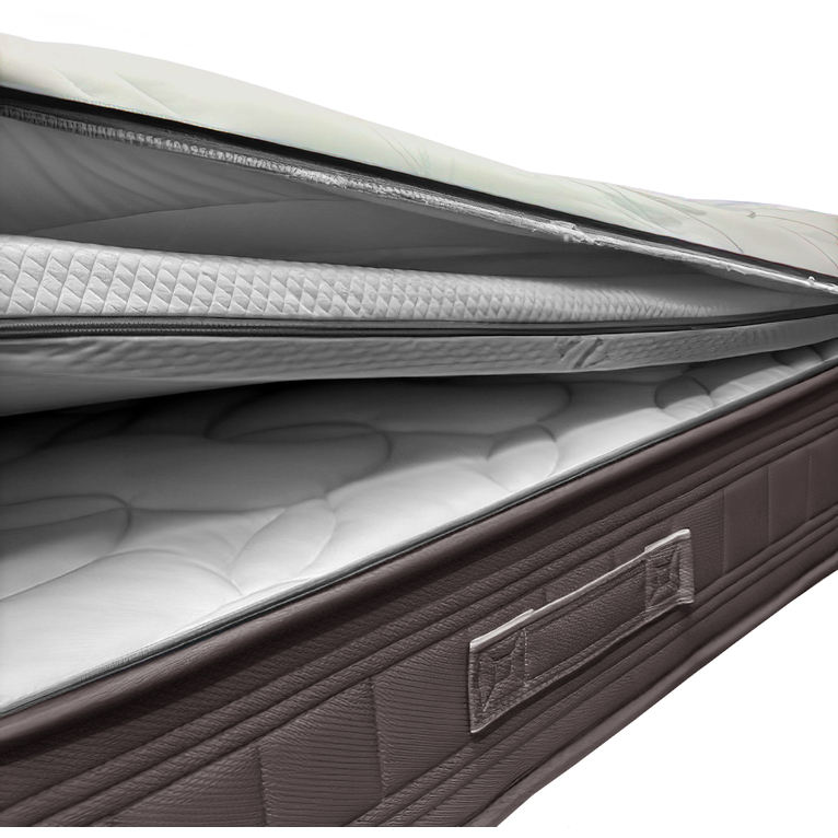 materasso singolo 2000 micromolle mythos | topper estraibile con tessuto cooler