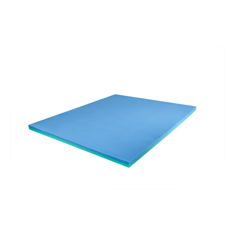 topper singolo in memory foam e memory gel doppia stagione | 5 cm - sfoderabile