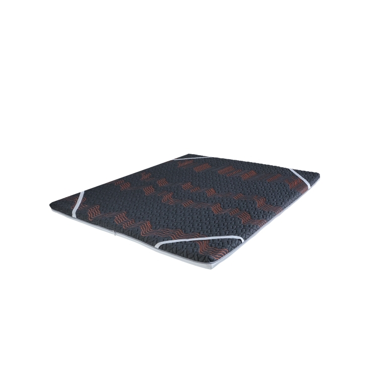 topper matrimoniale in memory foam e memory gel doppia stagione | 5 cm - sfoderabile