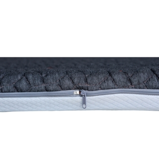 Topper in memory foam - doppia stagione 5 cm sfoderabile  una piazza e mezza