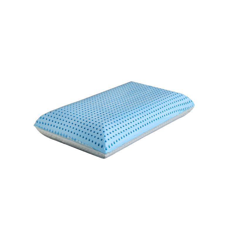 cuscino in memory foam e memory gel doppia stagione