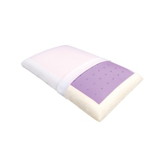 Cuscino in memory foam saponetta forato alla Lavanda