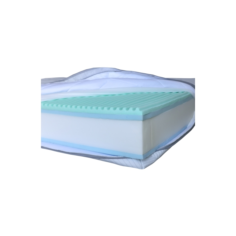 materasso a molle insacchettate e memory foam roma matrimoniale
