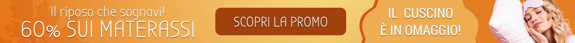 Promo cuscino omaggio