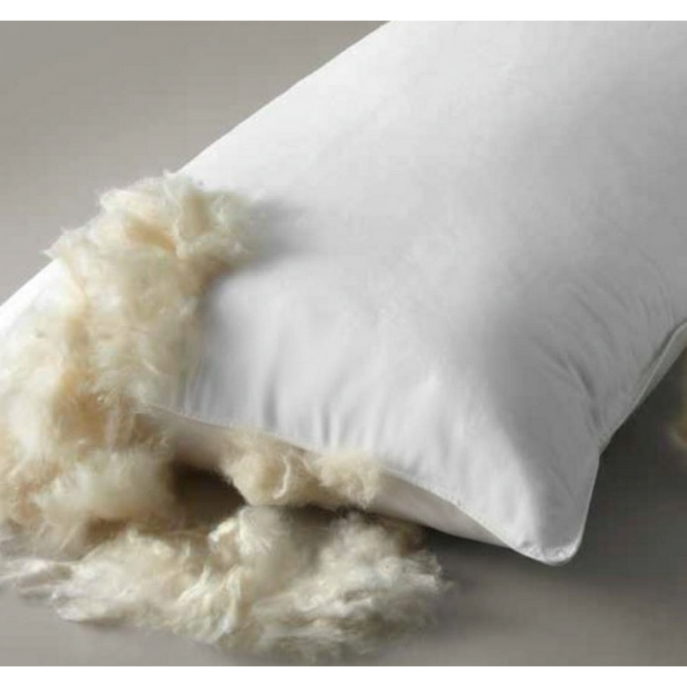 cuscino in kapok 100% naturale | alto 15 cm, fodera in cotone