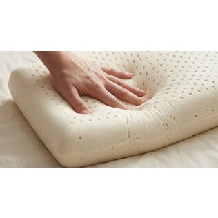 Cuscino in Lattice 100% Naturale | Certificato EuroLatex, Alto 14 cm