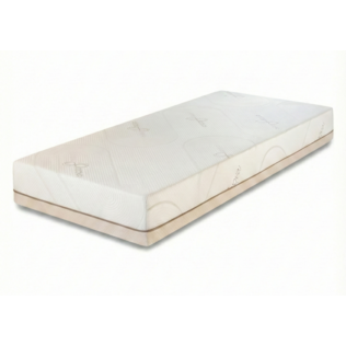Materasso singolo a Molle Insacchettate e 5cm Memory foam Athos | refibra - Tencel™ 
