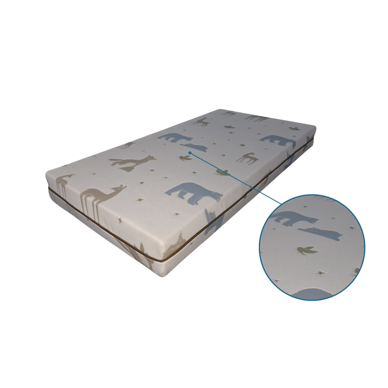 materasso culla e lettino neonato antisoffoco certificato certipur™ e oeko-tex® – 100% made in italy