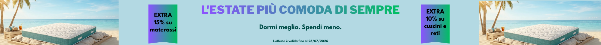 Offerte estate 2026