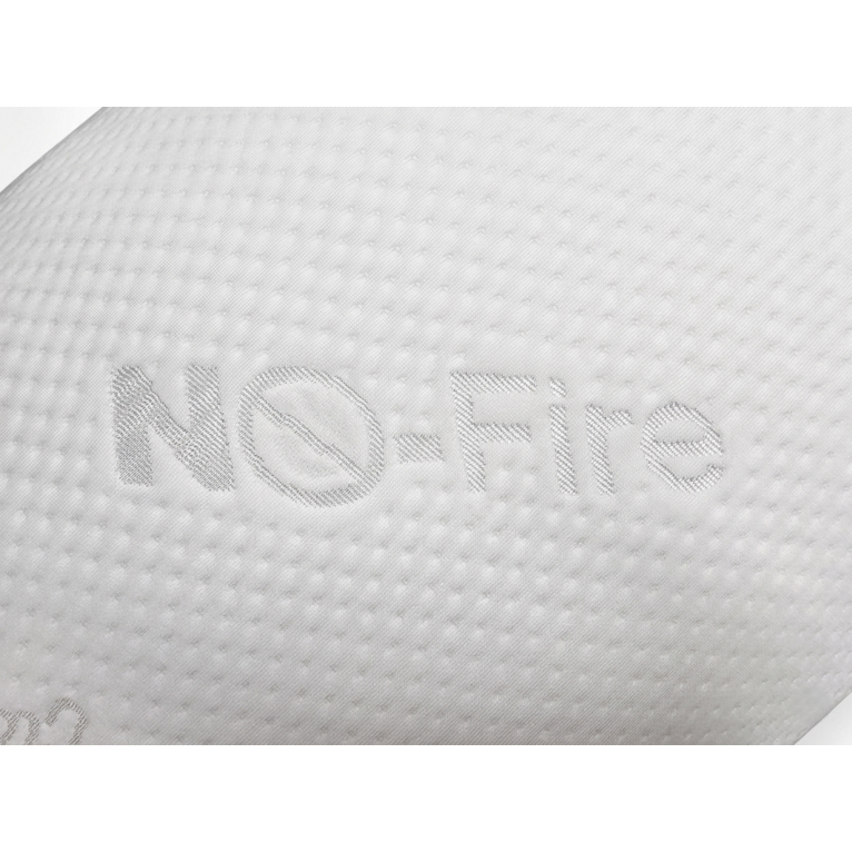 cuscino ignifugo classe 1im cadorm – serie polysafe 70x40x15 cm  1000 gr| certificato per hotel e contract